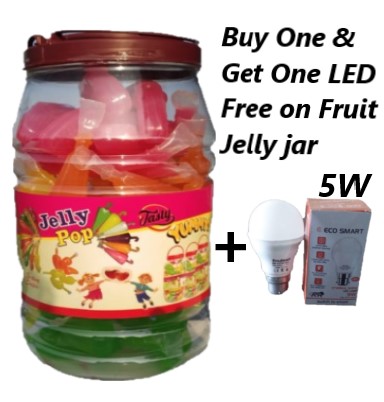 Buy One & Get One LED Free on Fruit Jelly jar